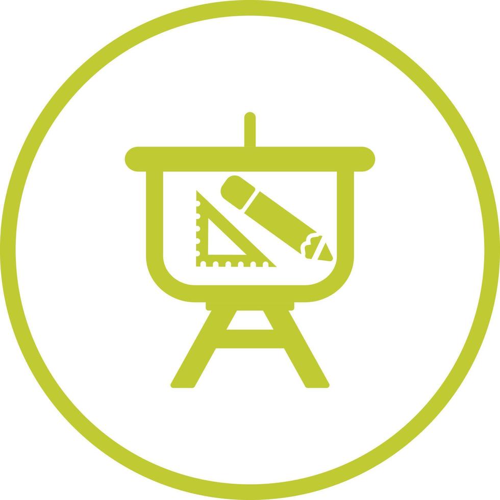 Designing Presentation Vector Icon