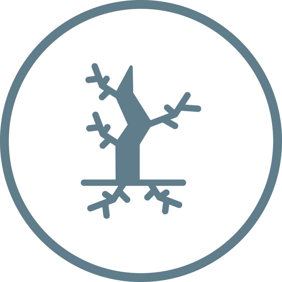 Dead Tree Vector Icon