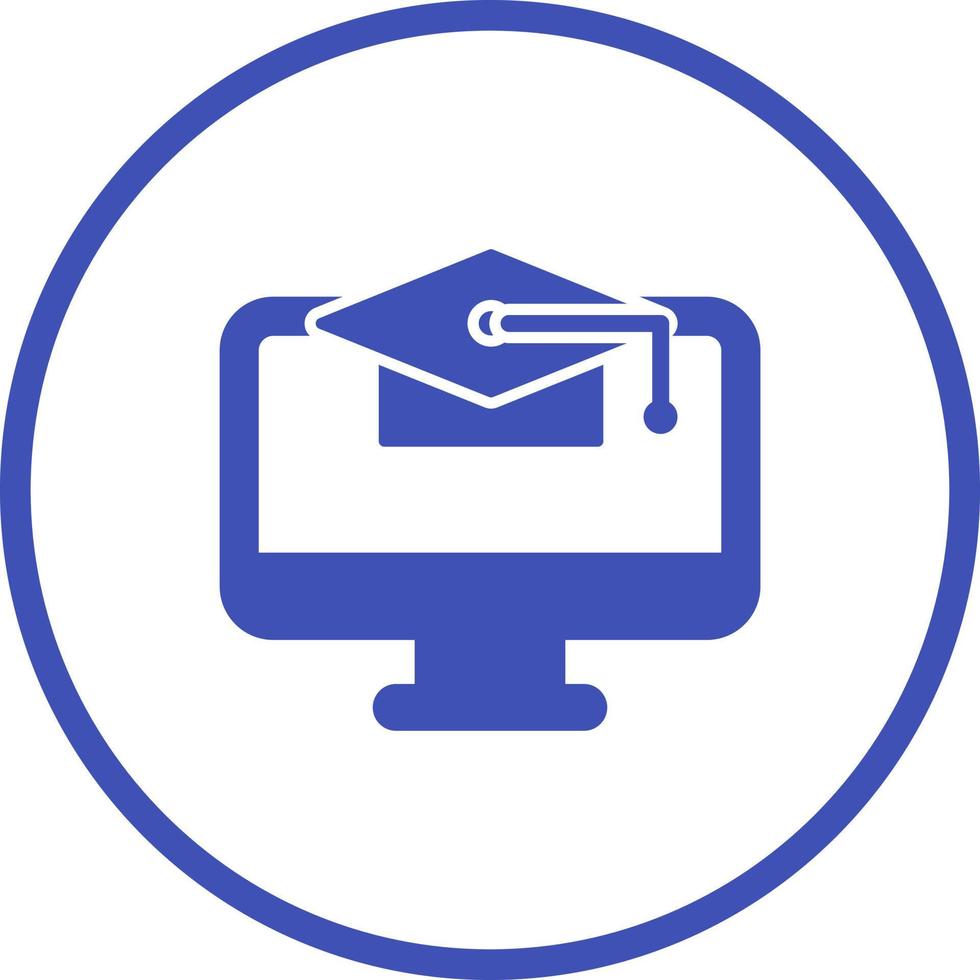 Online Education Vector Icon