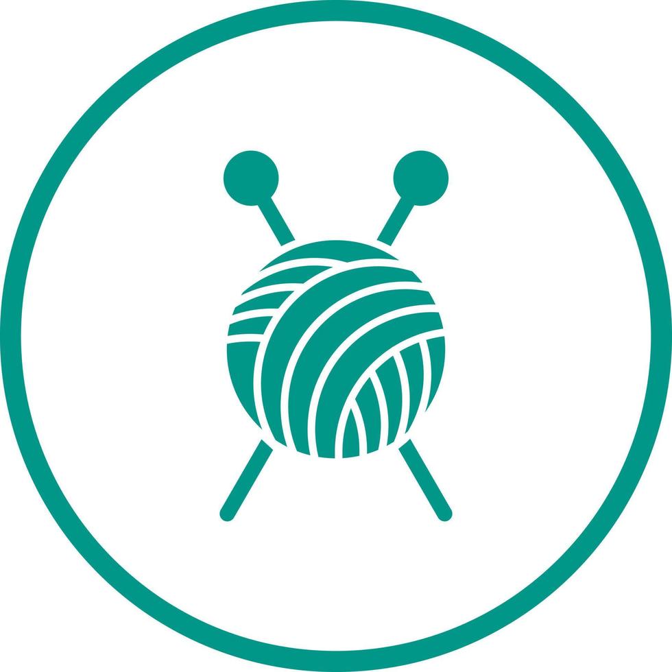 Knitting Vector Icon