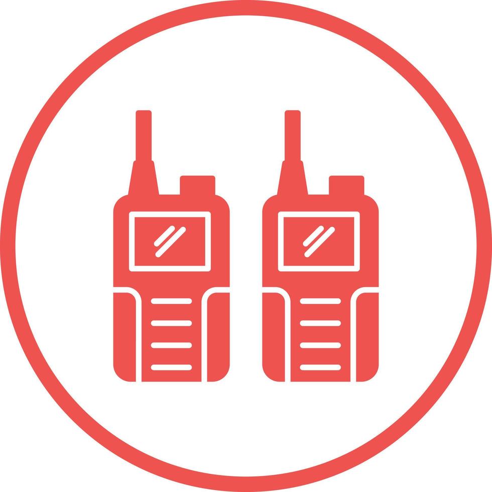 Walkie Talkie Vector Icon