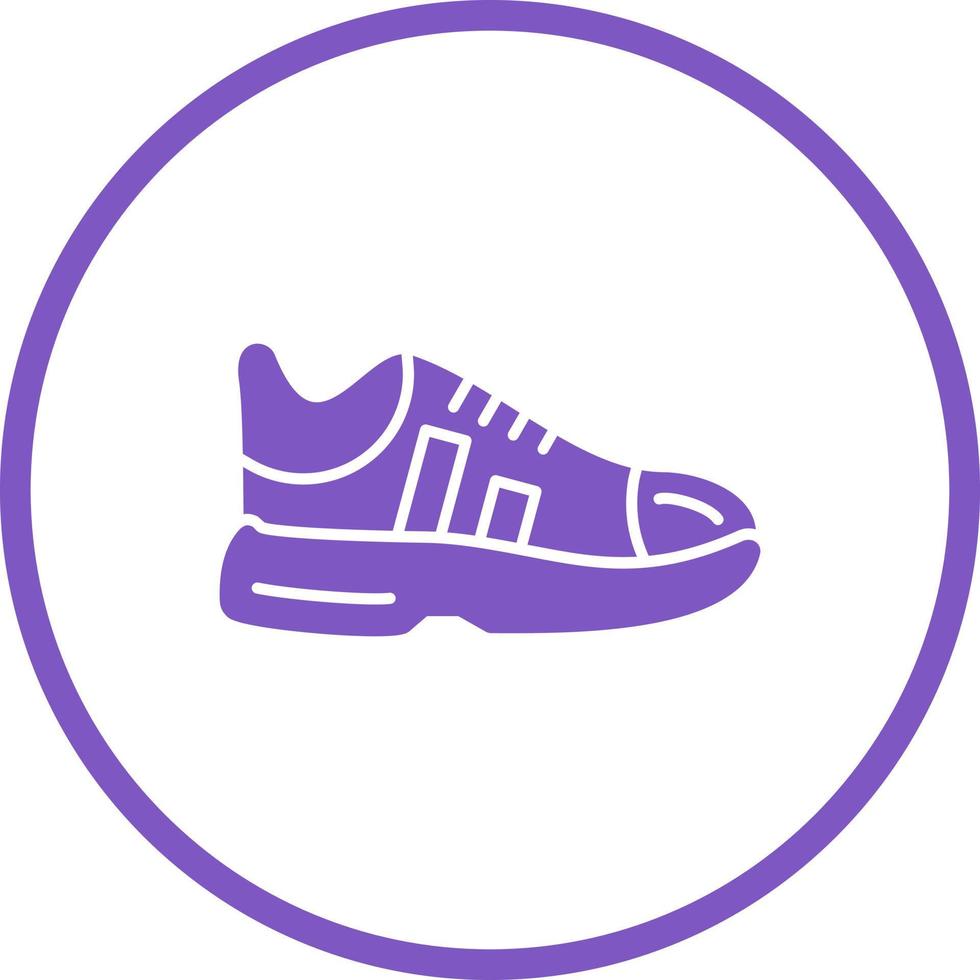 icono de vector de zapatillas