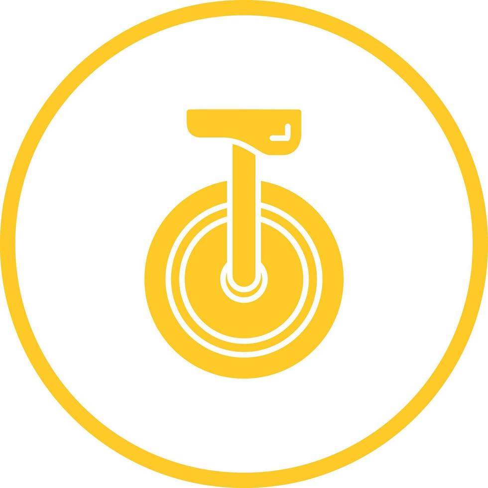 Unicycle Vector Icon