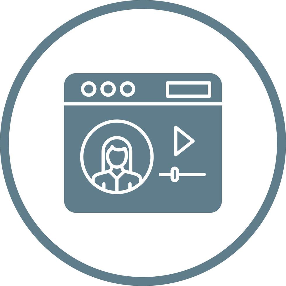 Video Tutorial Vector Icon