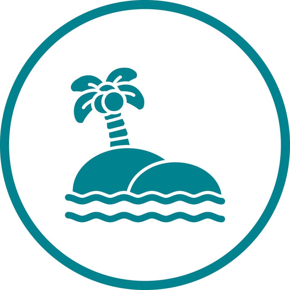 Island Vector Icon