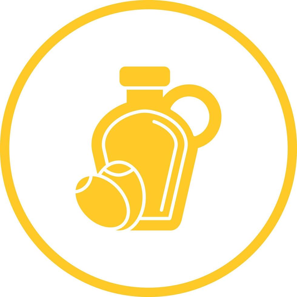 icono de vector de aceite de oliva