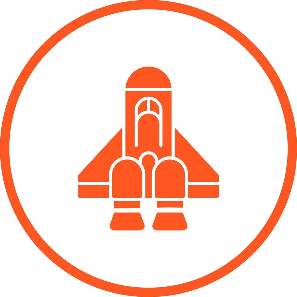 Spaceship Vector Icon