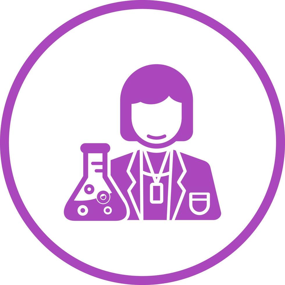 Scientist Vector Icon