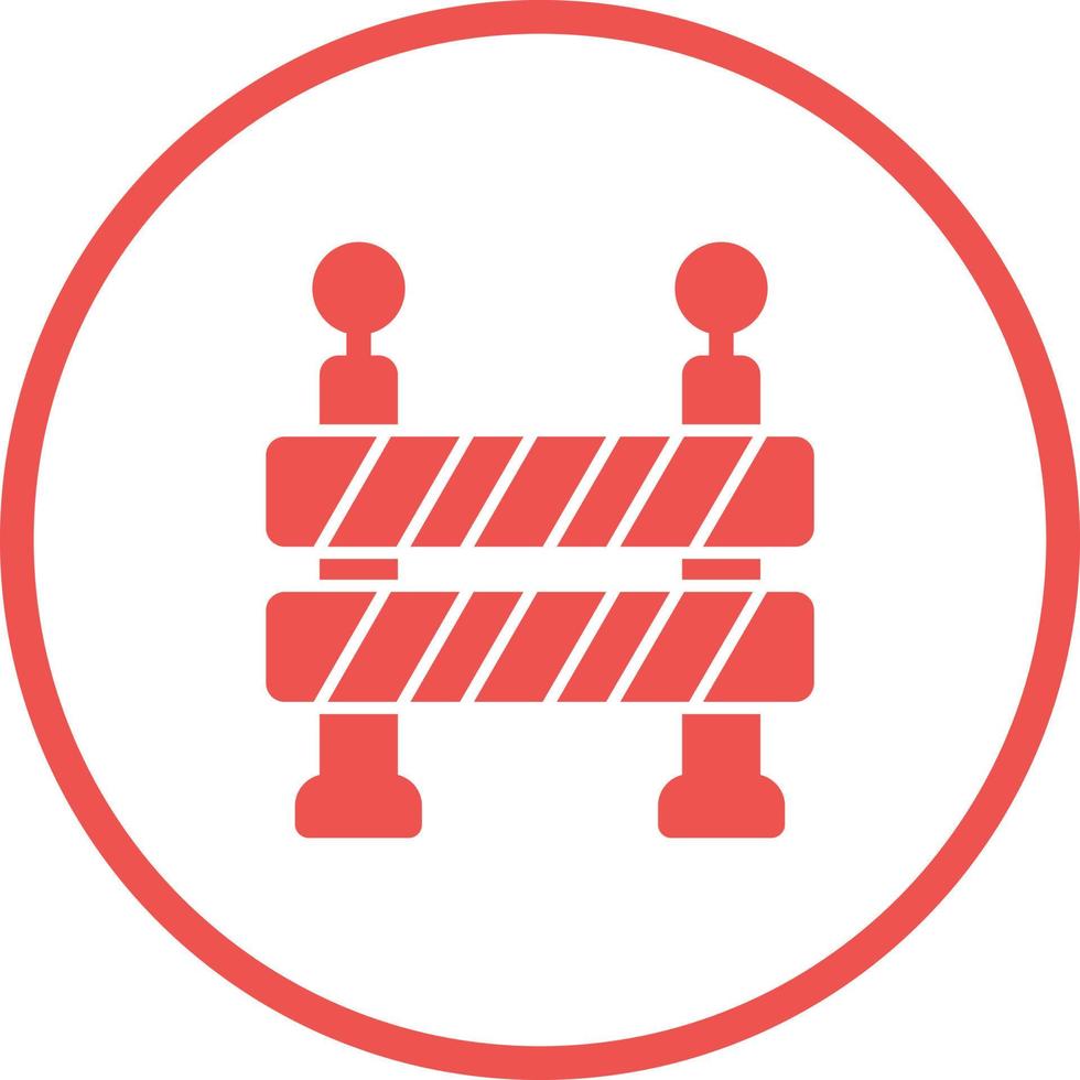 Barrier Vector Icon