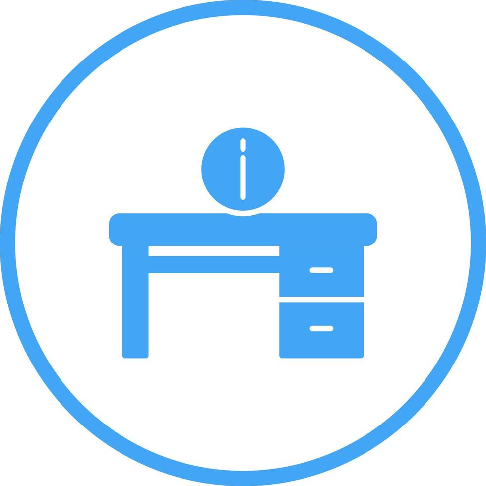 Information Desk Vector Icon