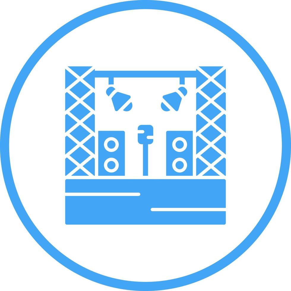 Stage Vector Icon