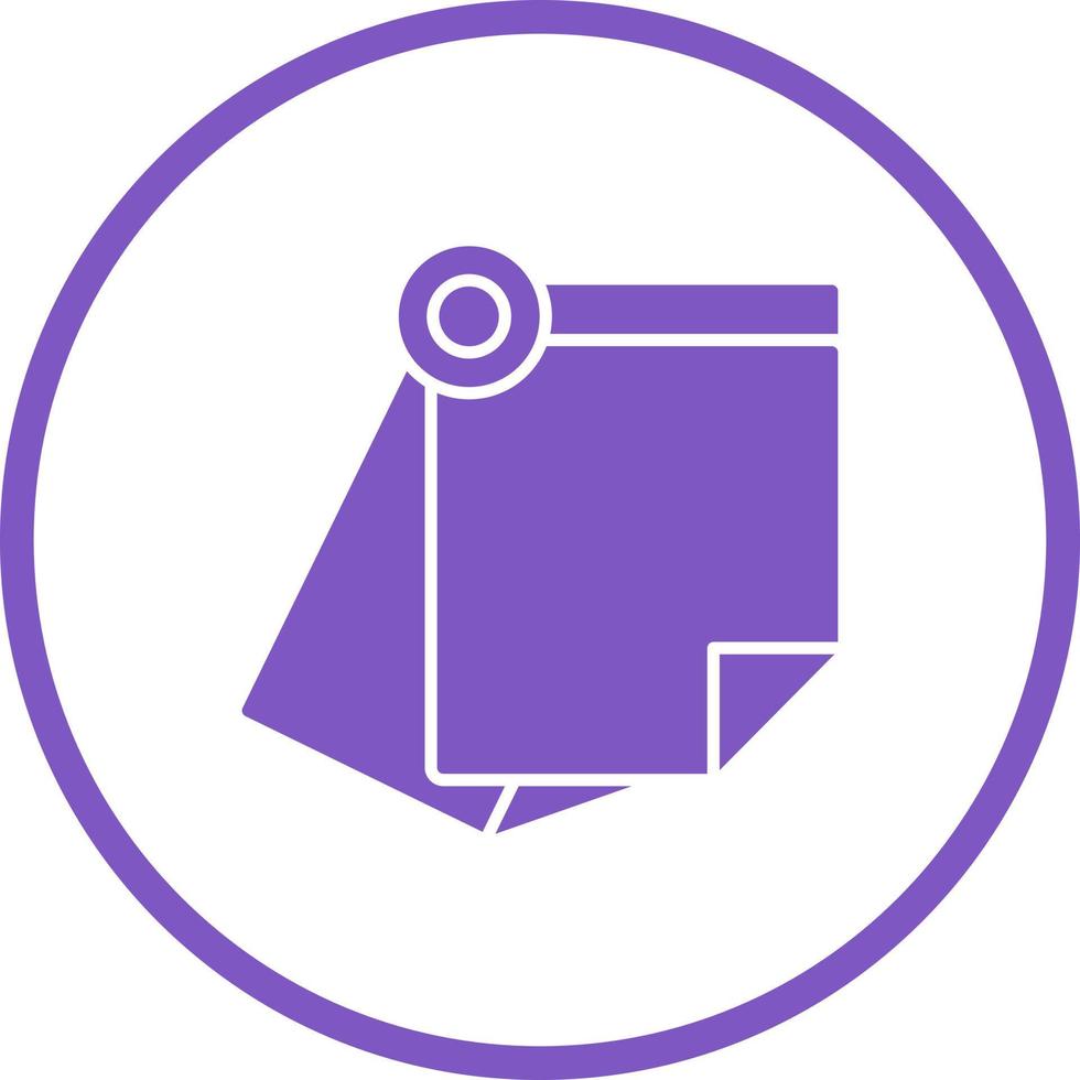 Sticky Note Vector Icon