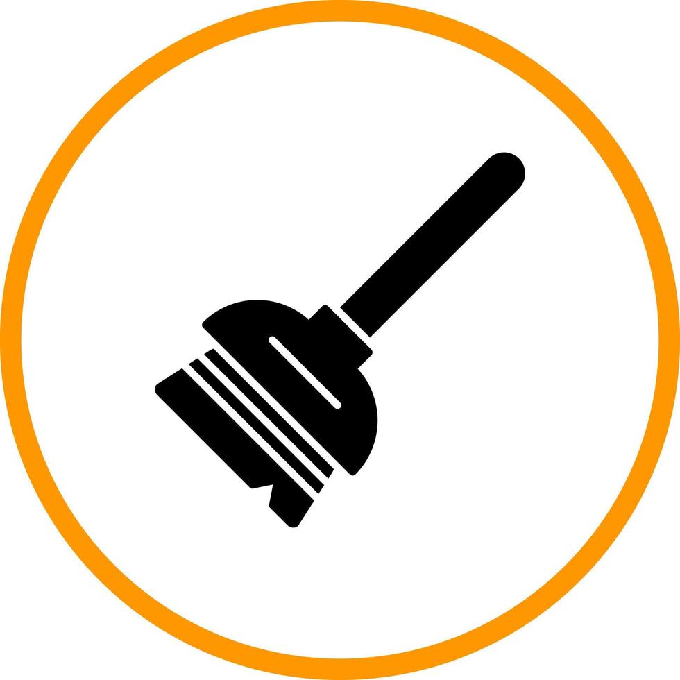 Broom Vector Icon