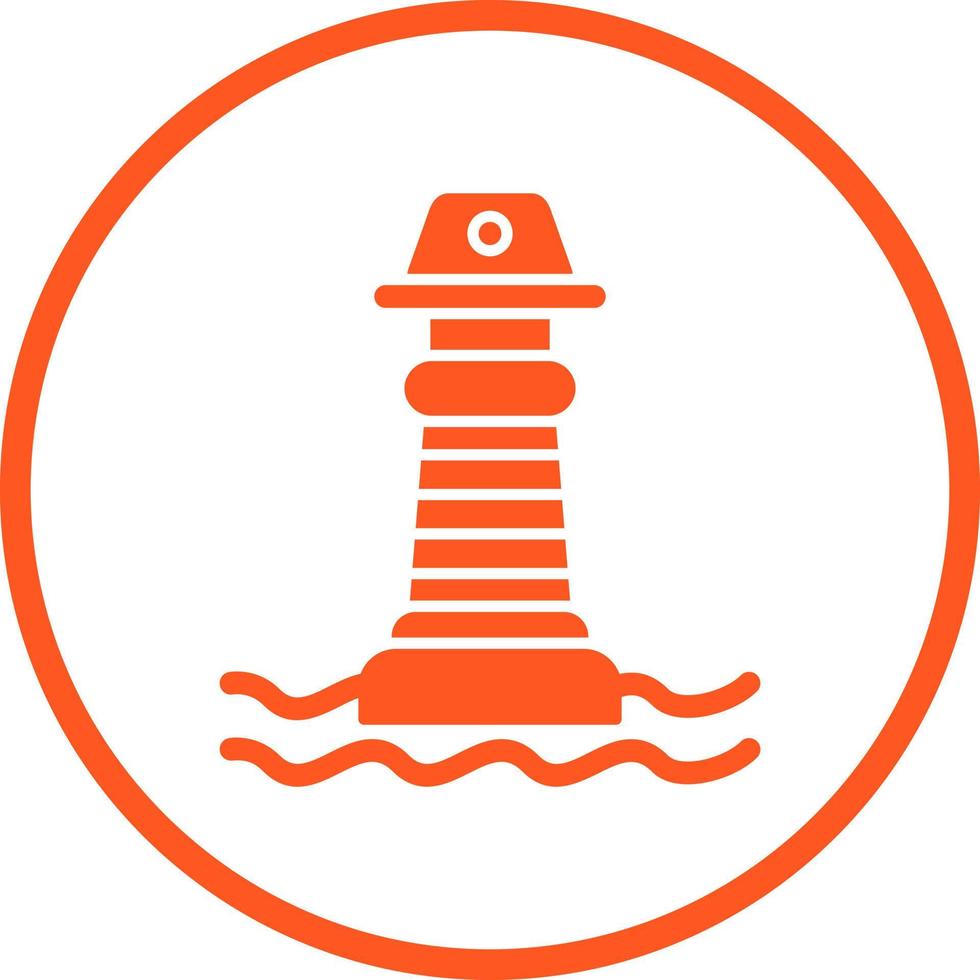 icono de vector de faro