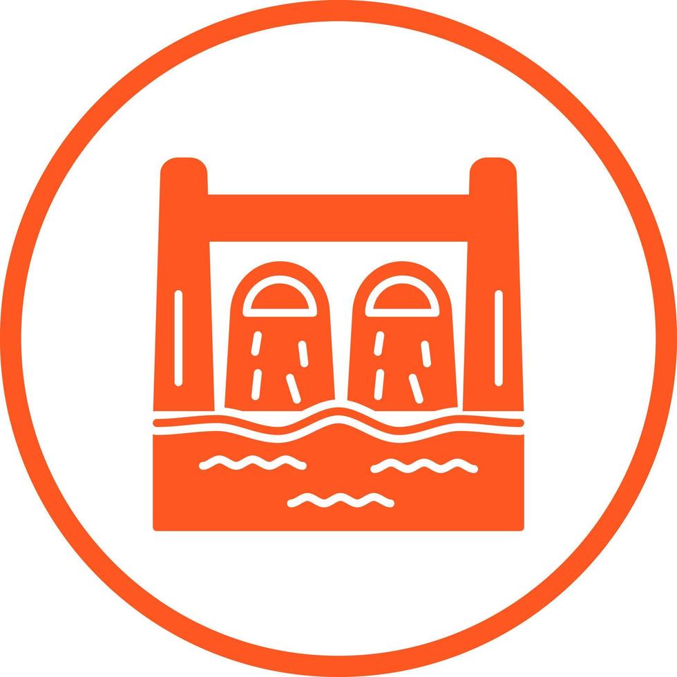Dam Vector Icon