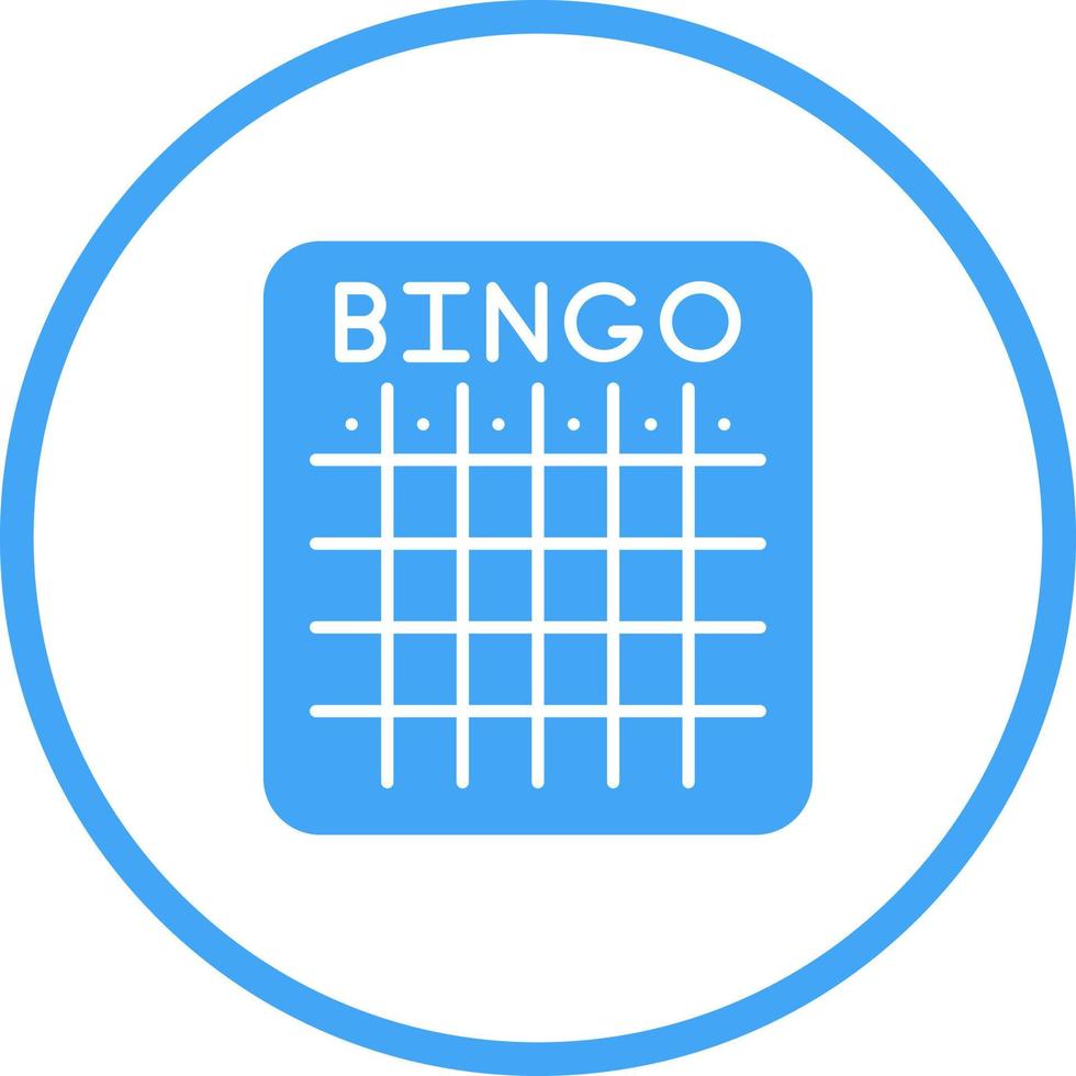 Bingo Vector Icon
