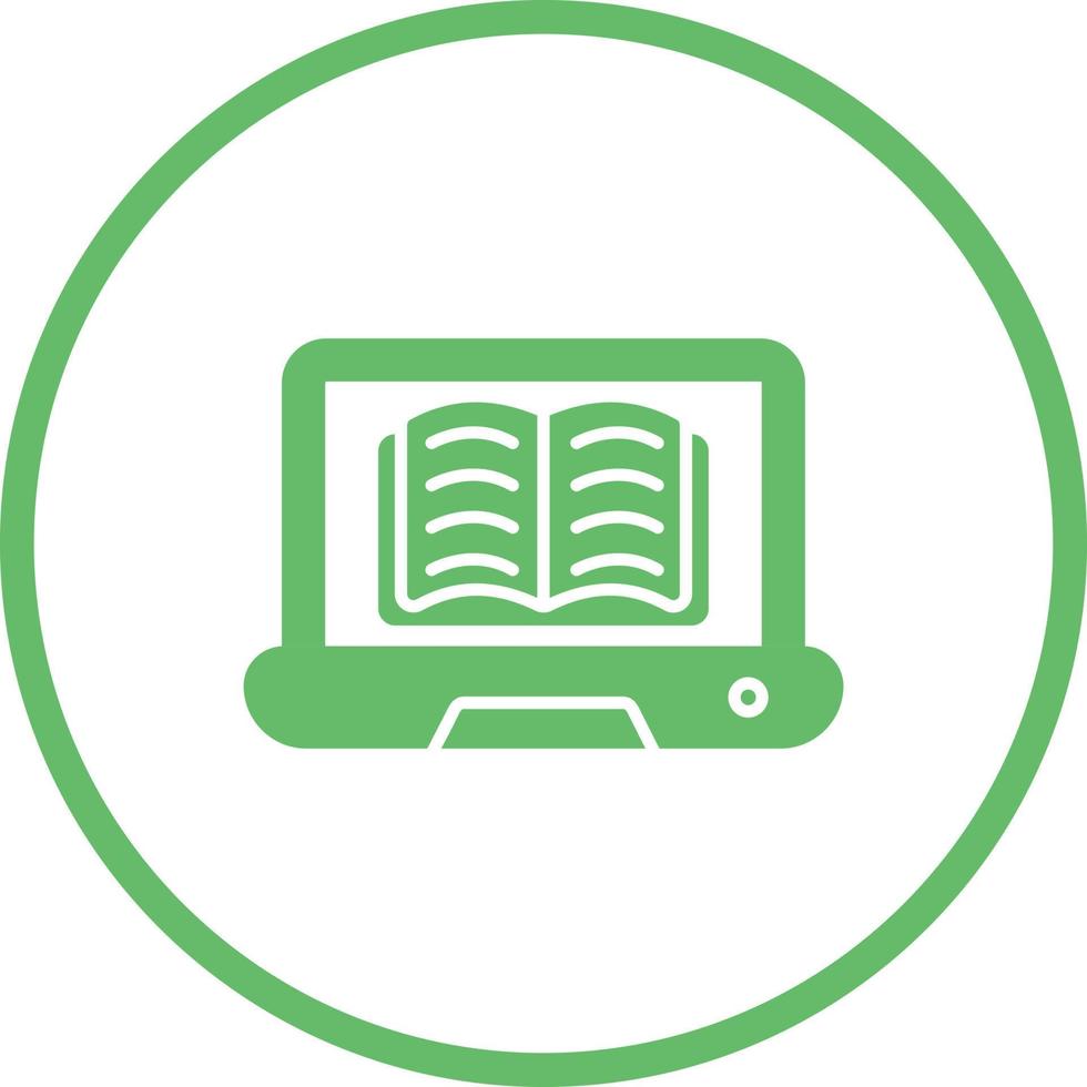 Online Library Vector Icon