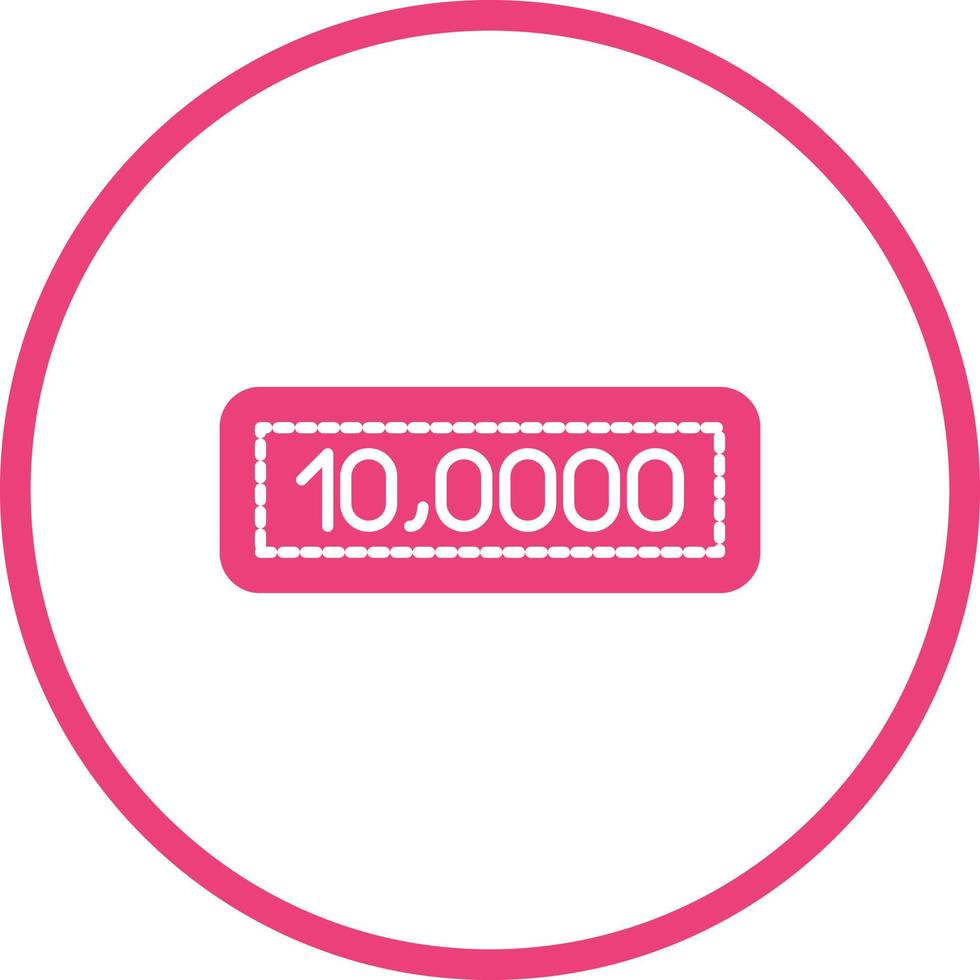Lottery Vector Icon