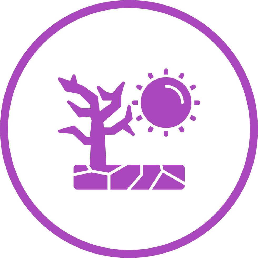 Drought Vector Icon