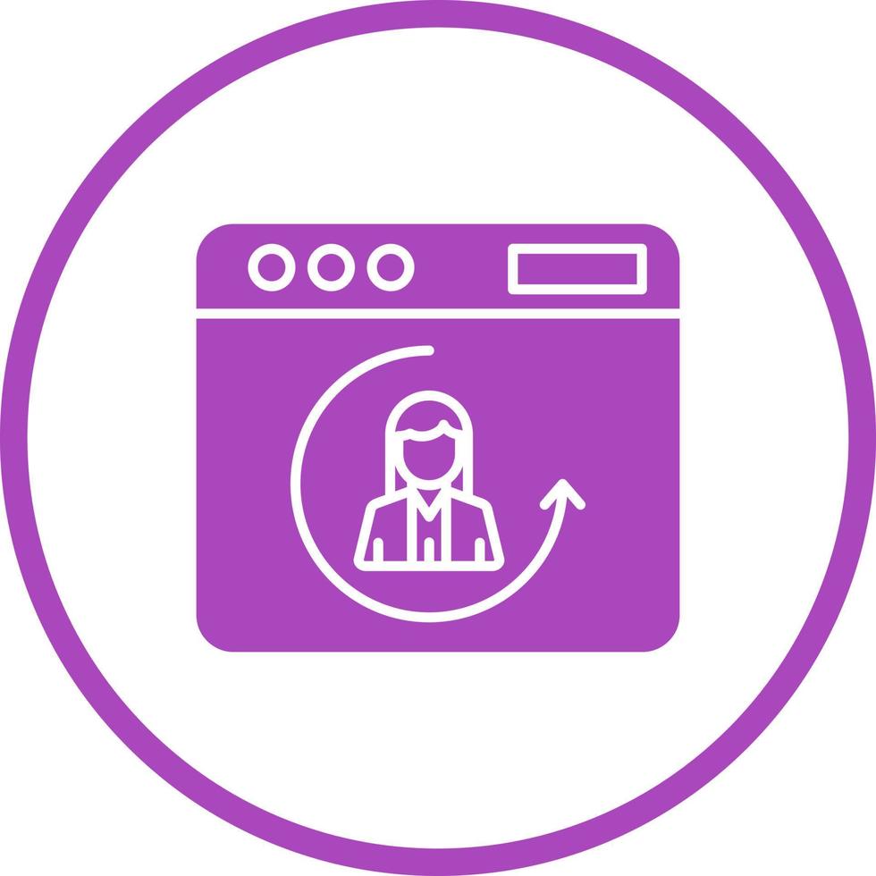 Return Visitor Vector Icon