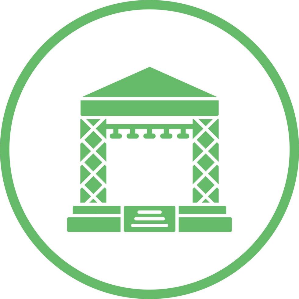 Stage Vector Icon