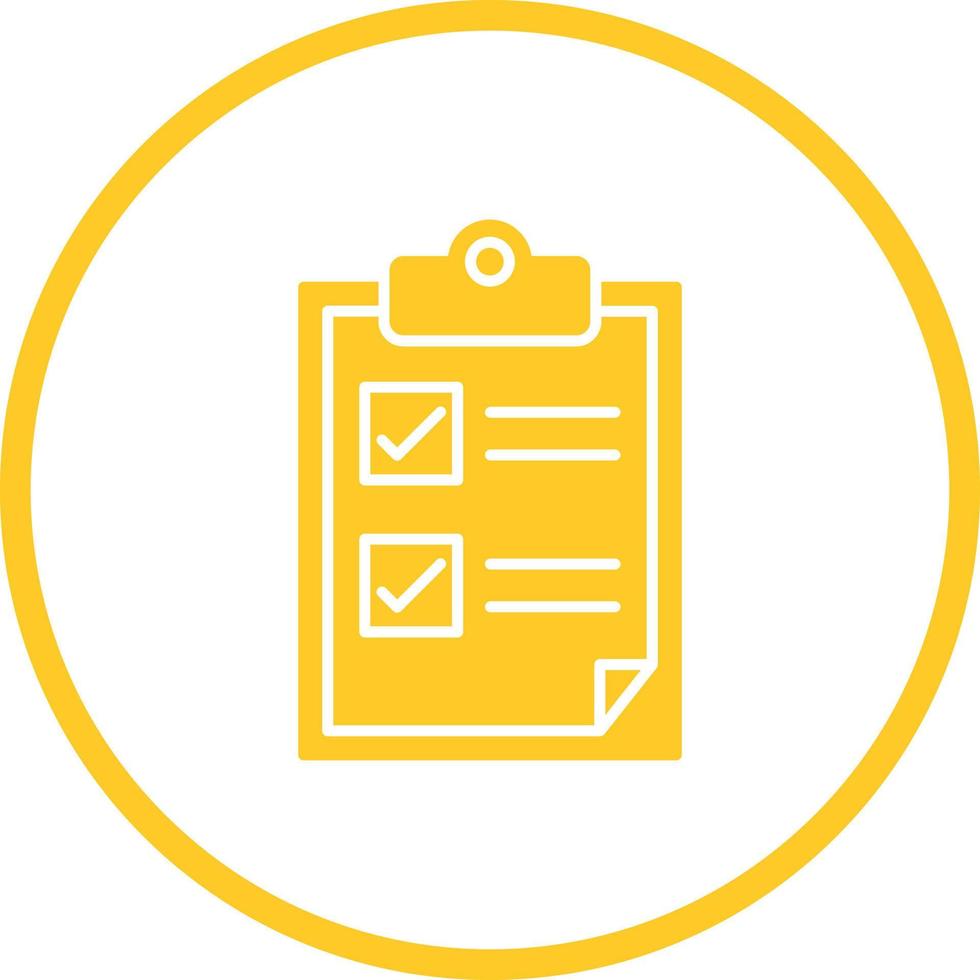 To Do List Vector Icon