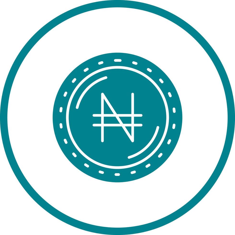 Naira Currency Vector Icon
