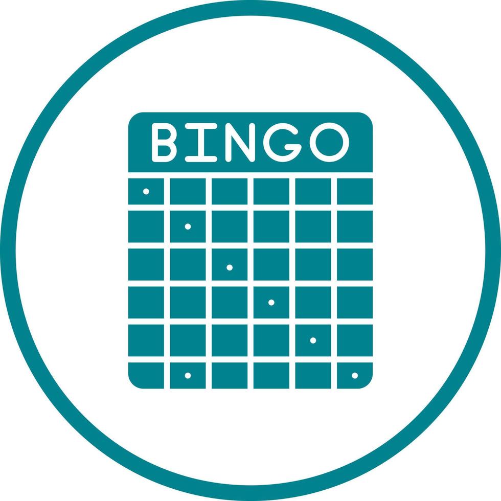 Bingo Vector Icon