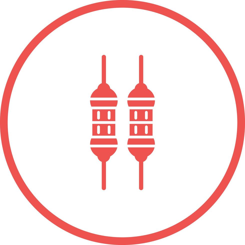 Resistor Vector Icon