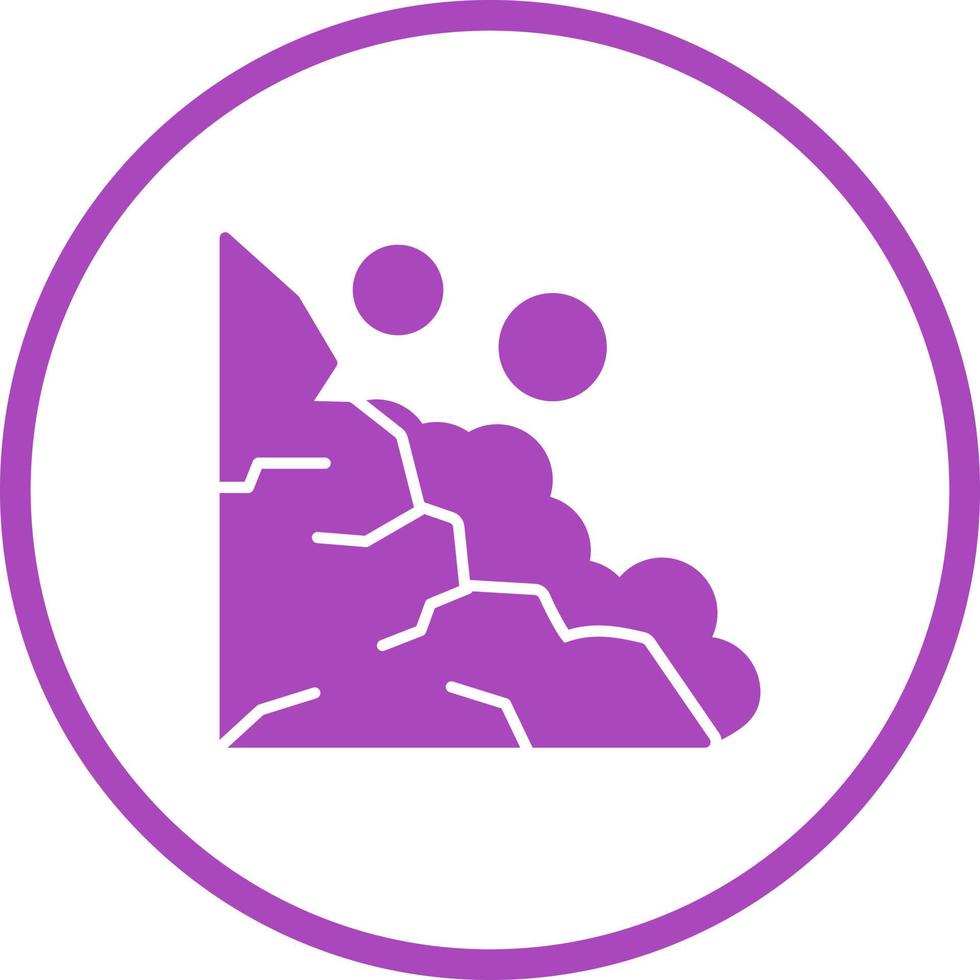 Landslide Vector Icon