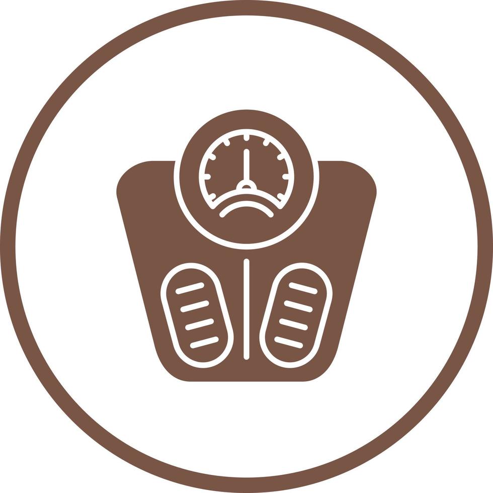 Weight Scale Vector Icon