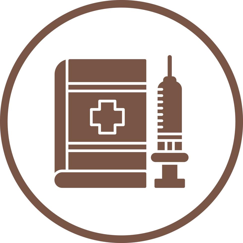 Covid Book Vector Icon