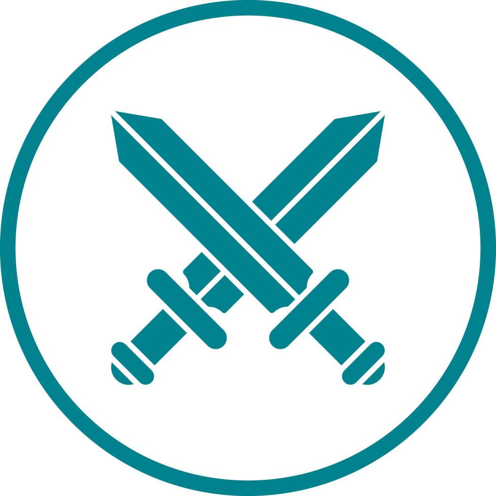 icono de vector de espada