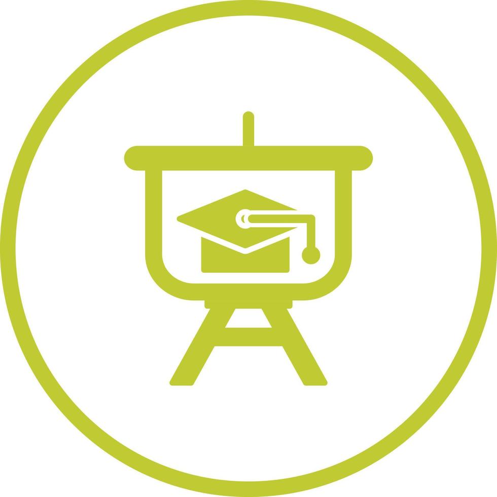 Graduation Presentation Vector Icon