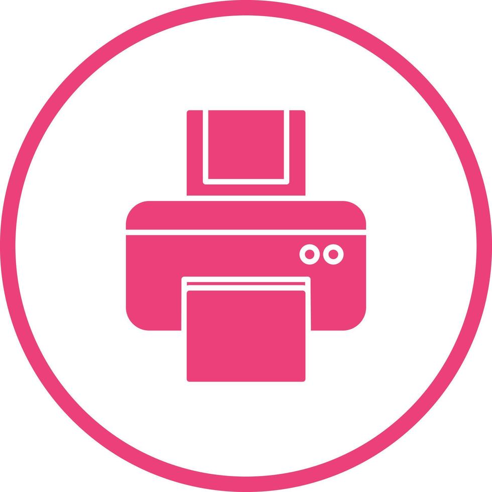 Printer Vector Icon