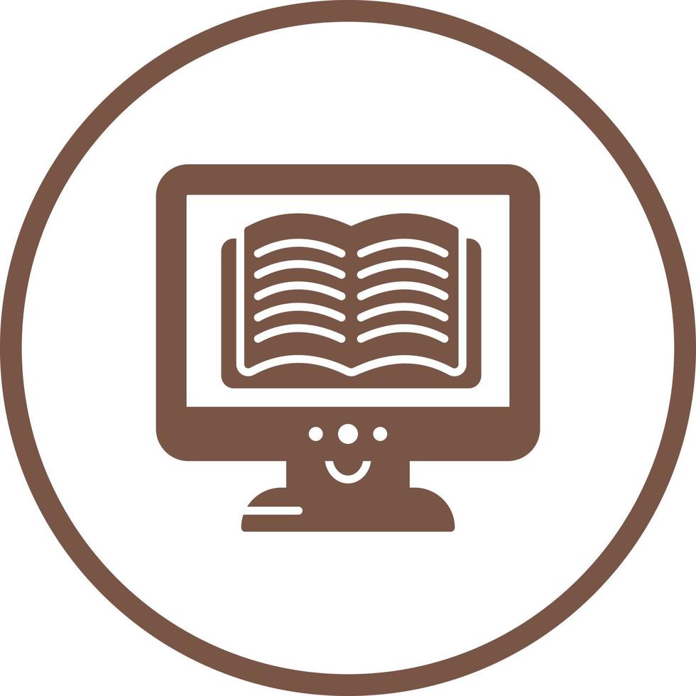 Ebook Lcd Vector Icon