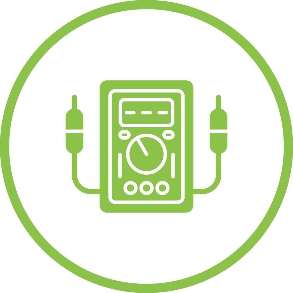 Voltmeter Vector Icon