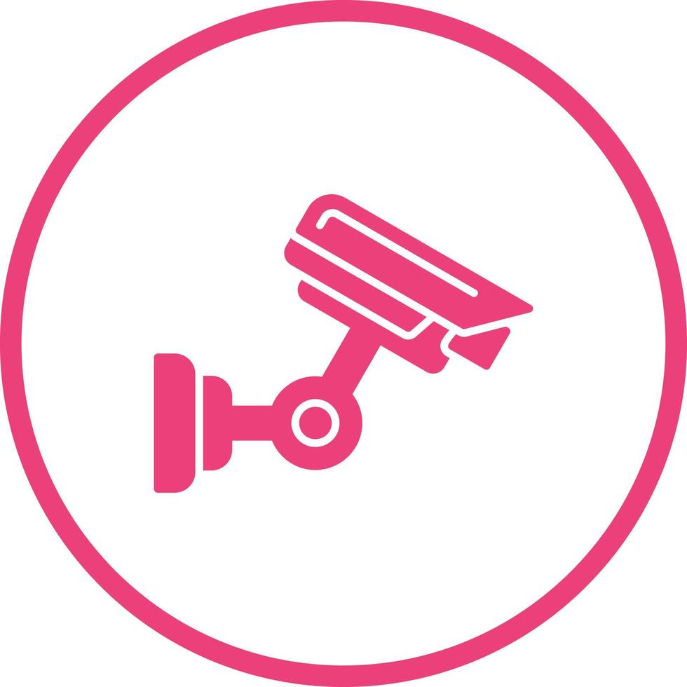 icono de vector de cctv