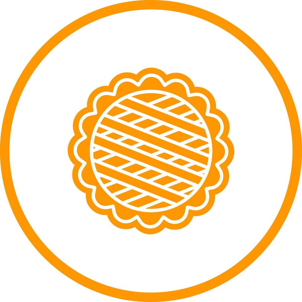 Apple Pie Vector Icon