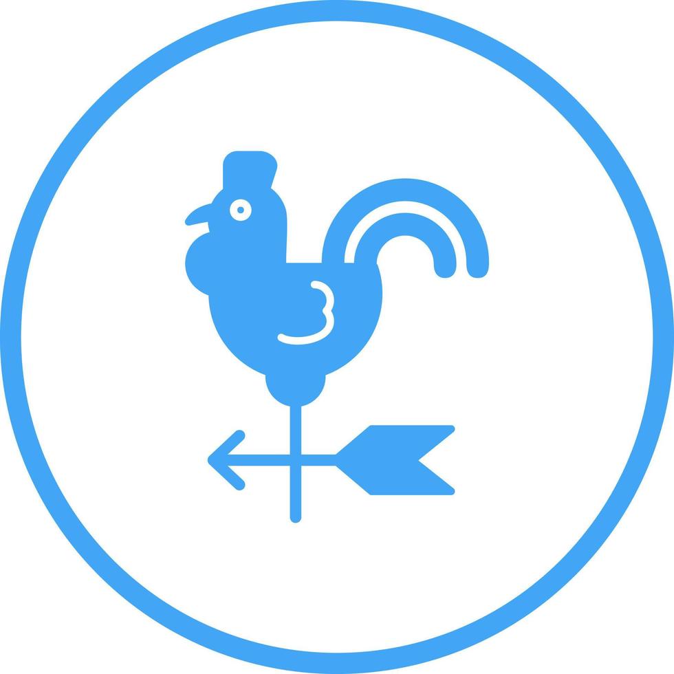 Wind Vane Vector Icon