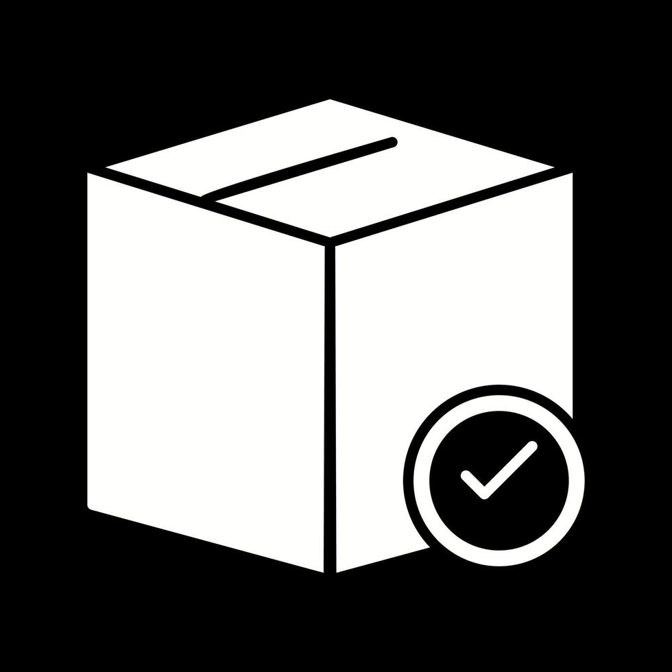 Valid Delivery of Packag Vector Icon