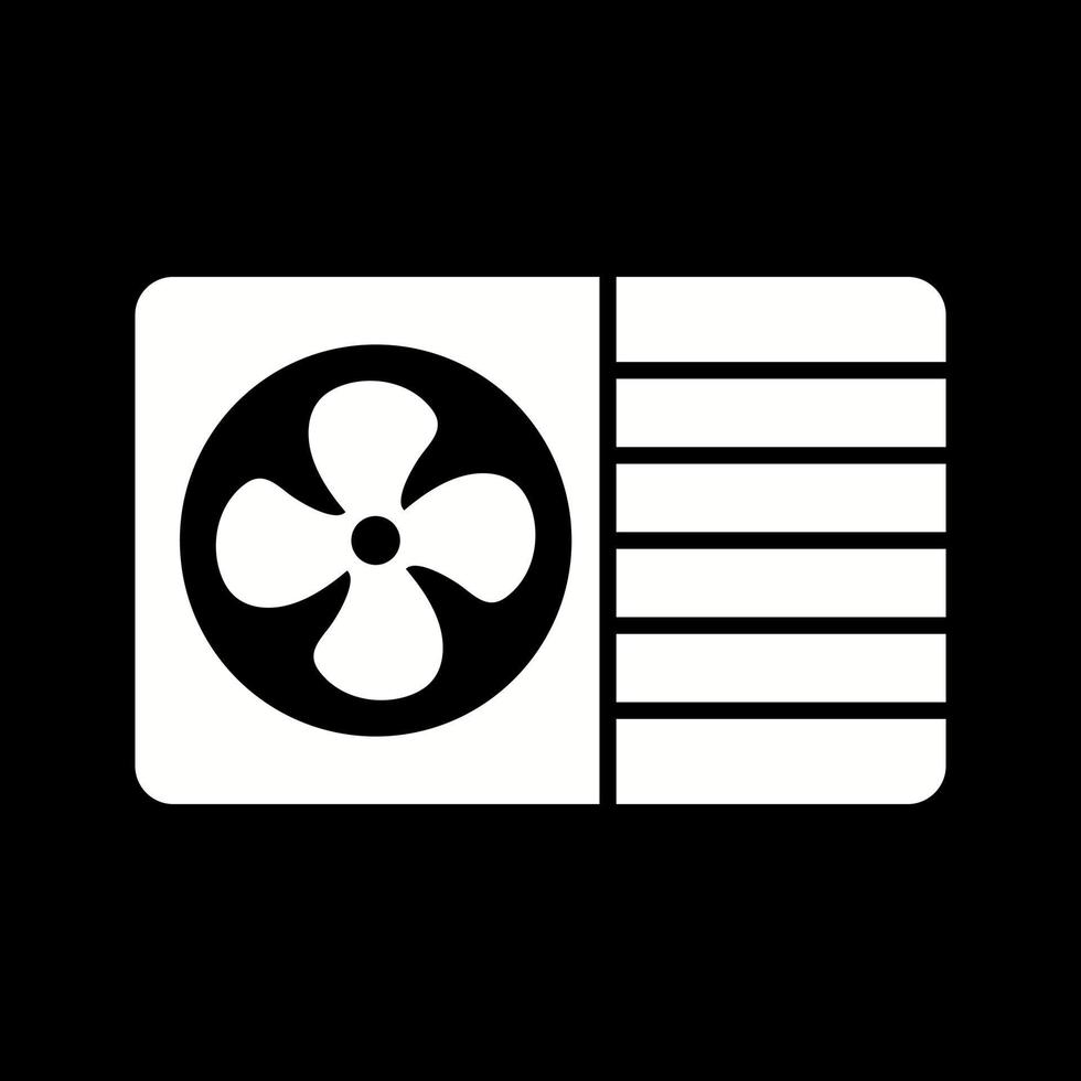 AC Window Unit Vector Icon