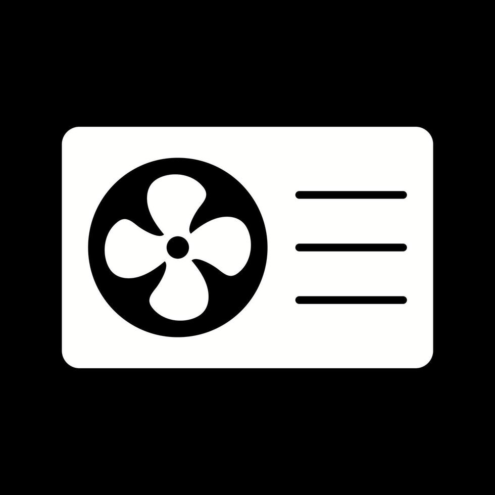 AC Outside Unit Vector Icon