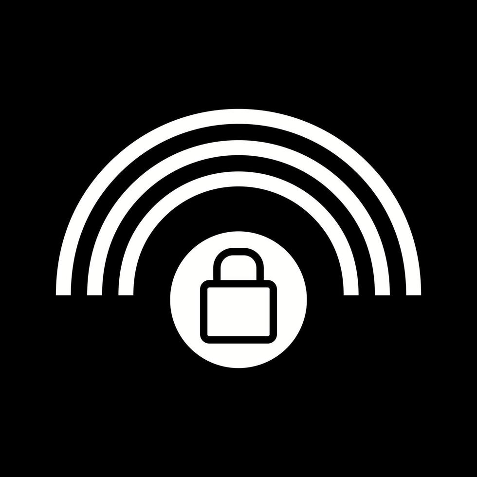 Protected Wifi Vector Icon