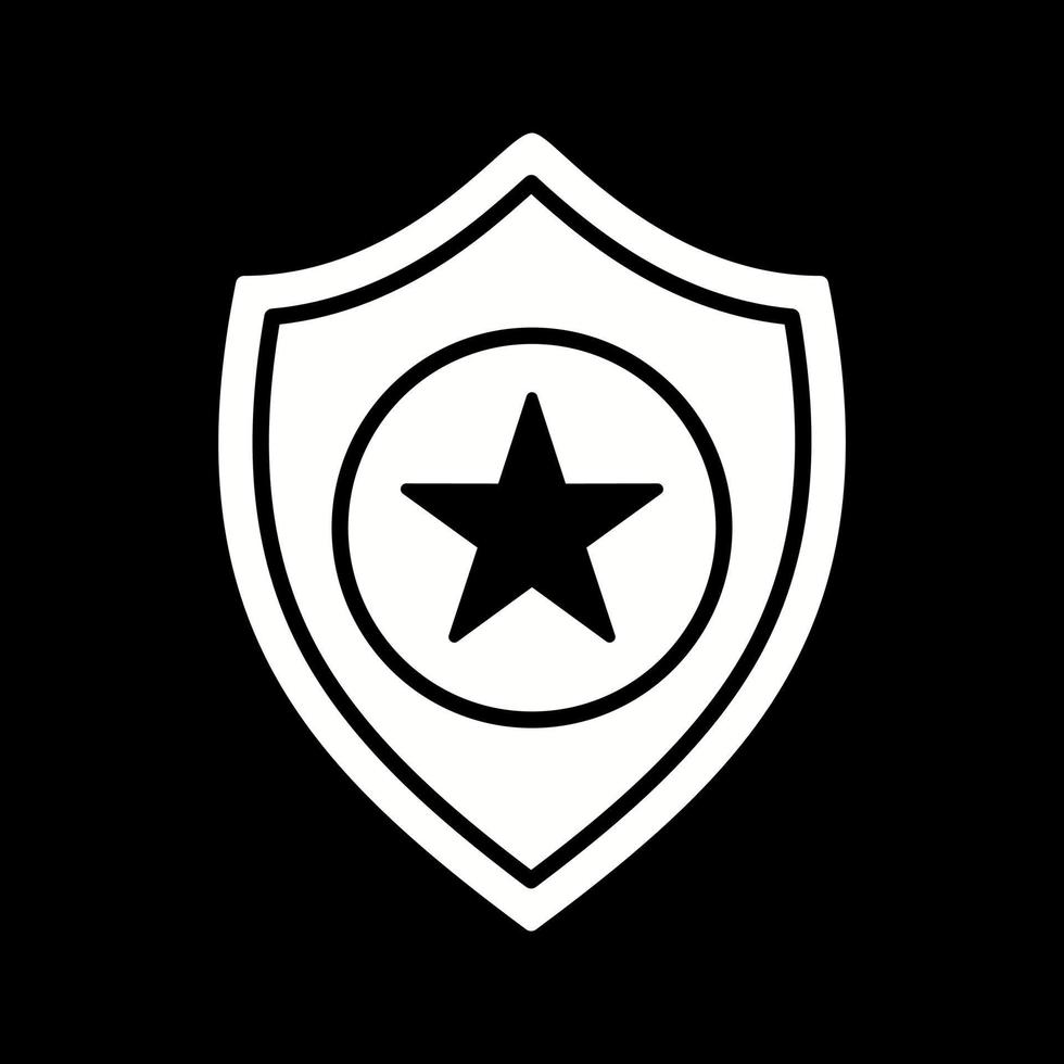 Police Badge Vector Icon