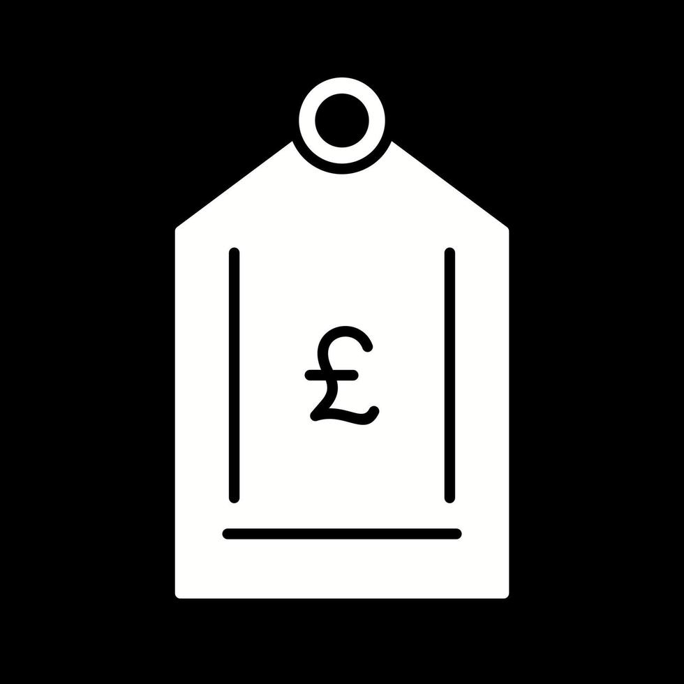 Pound Tag Vector Icon