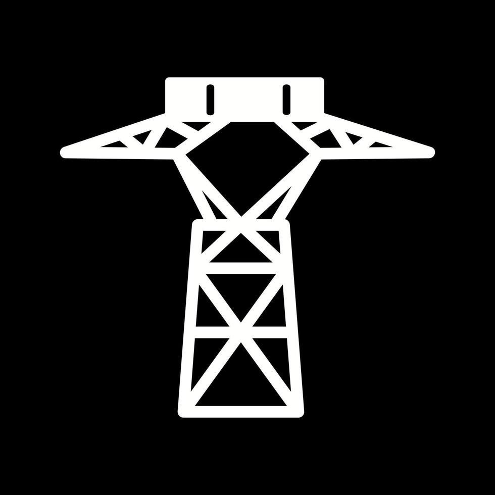 Power Line Vector Icon