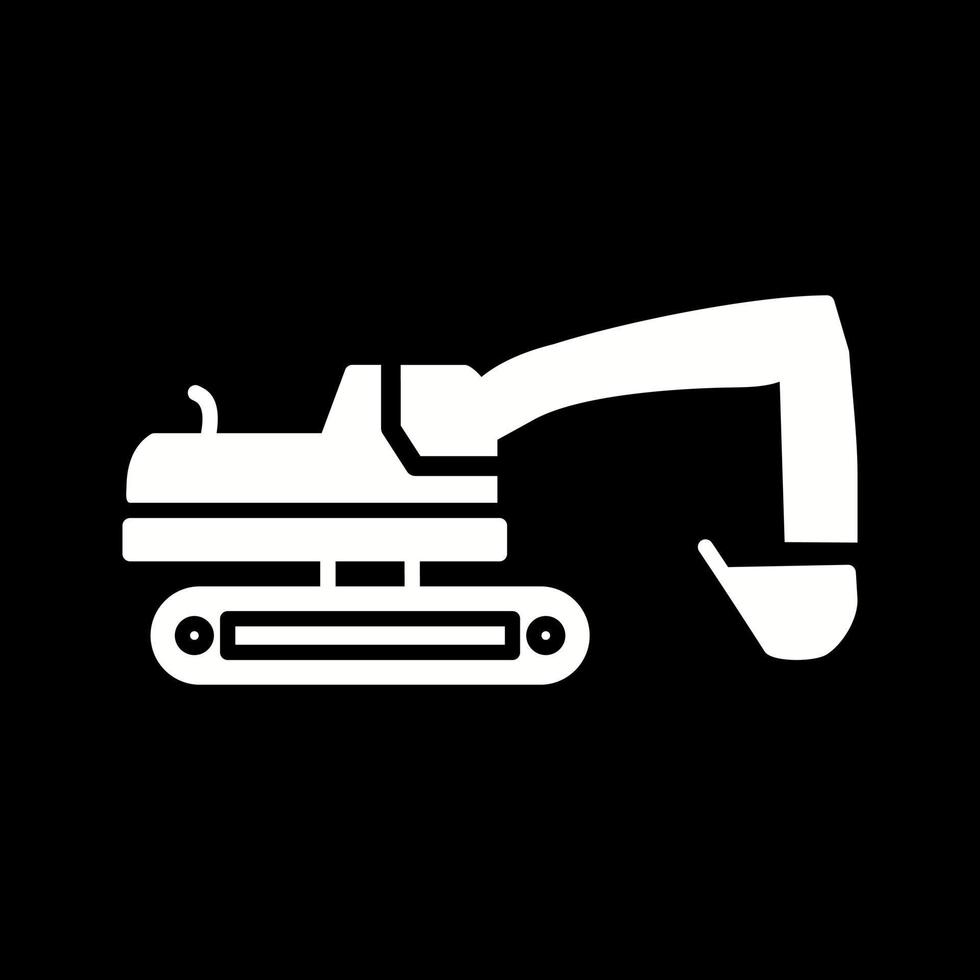 Excavator Vector Icon