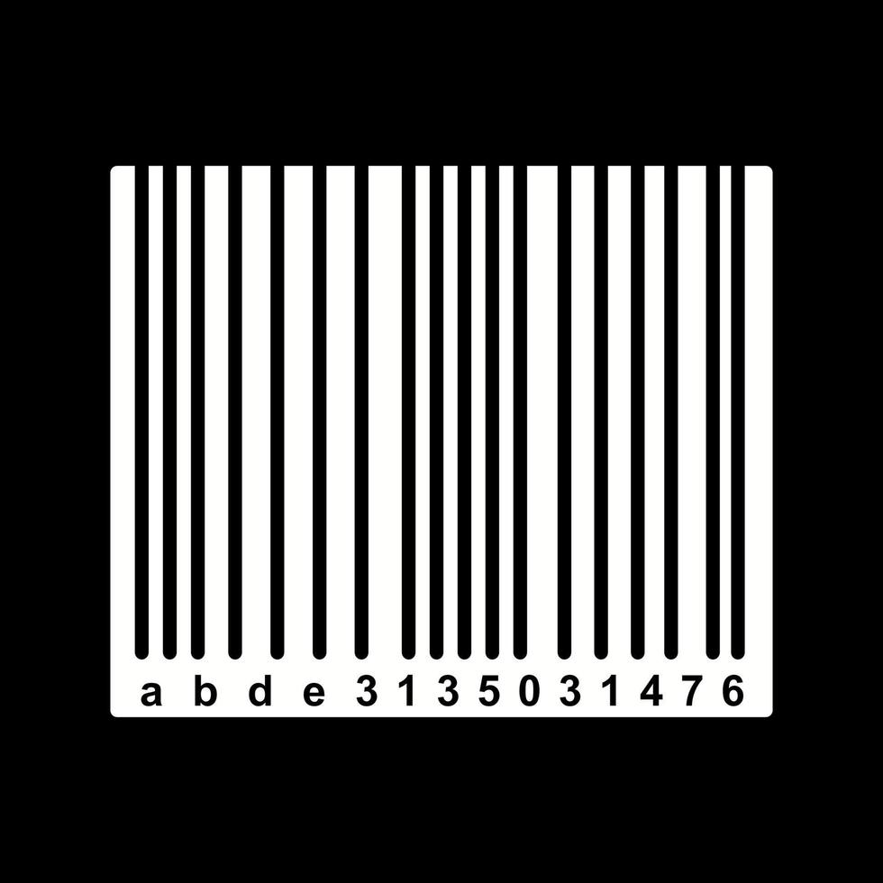 Barcode Vector Icon