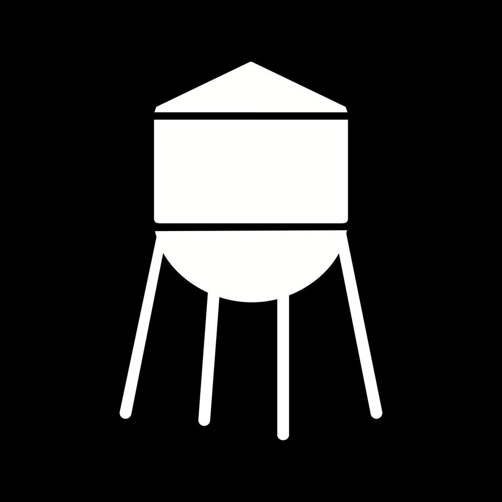 Water Tower Vector Icon